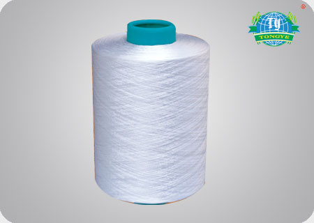YARN FOR WOVEN FABRIC AND MARK